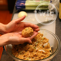 Mrs. Cubbison's Stuffing Easter Egg