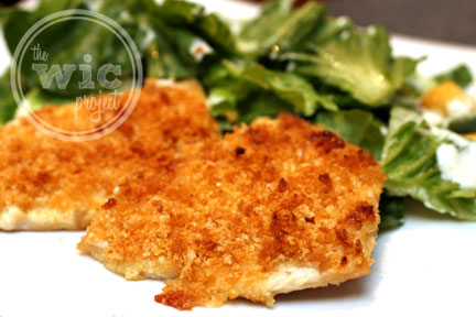 Caesar Crusted Chicken