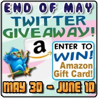 End of May Twitter Giveaway