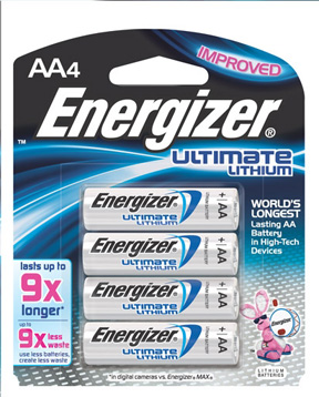 Energizer Ultimate Lithium Batteries