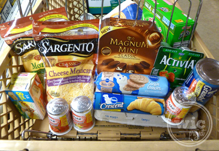 Safeway June Dairy Shopping Trip