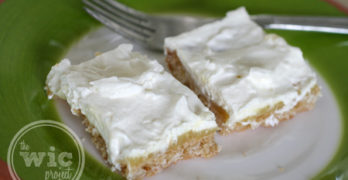 Mock Lemon Meringue Bars