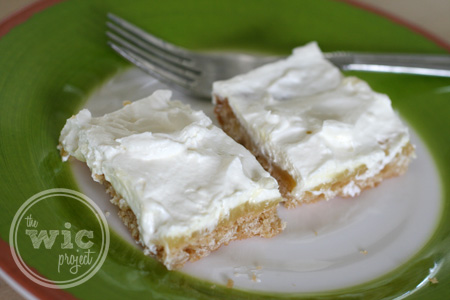 Mock Lemon Meringue Bars