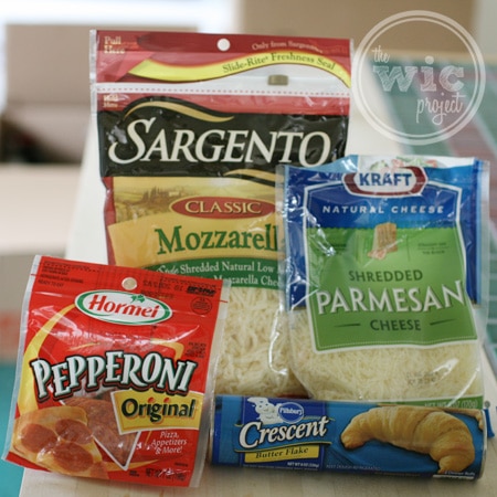 Crescent Pizza Pocket Ingredients