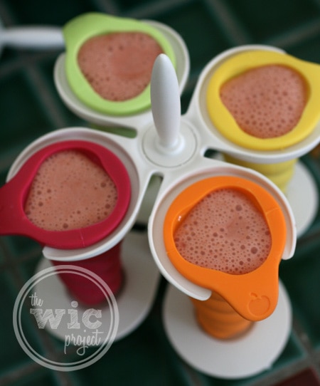 Lucky Leaf Frozen Pie Pops in Ice Pop Molds
