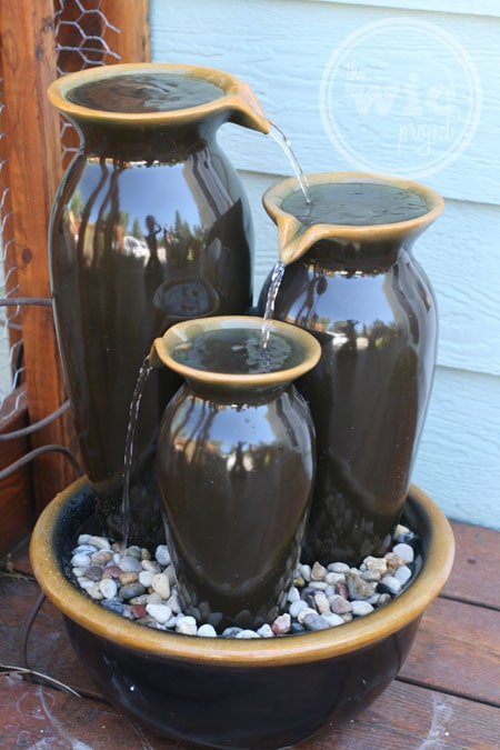 Vase Water Fountain