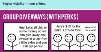 Blog Group Giveaways Infographic