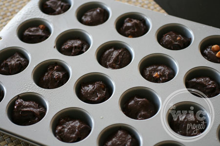 Mocha Caramel Brownie Bites