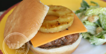 Dole Teriyaki Turkey Cheeseburger