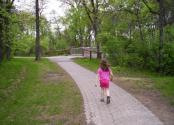 Girl in Park