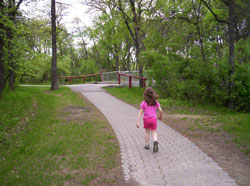 Girl in Park