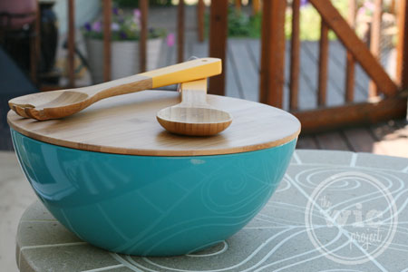 Serving Bowl with Bamboo Lid at Target