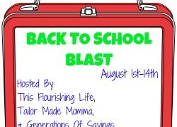 Back to School Blast