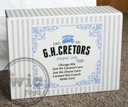 G.H. Cretors Popped Corn Variety Box