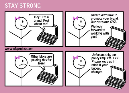 Sponsored Posts - Staying Strong