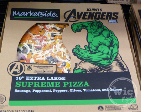 Avengers Hulk Marketside Pizza