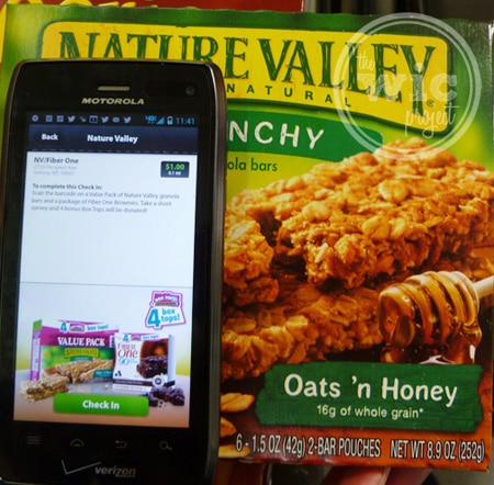 Nature Valley Check in