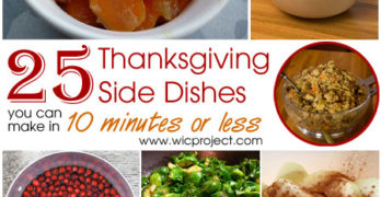 25 Quick and Easy Thanksgiving Side Dishes You Can Make in 10 Minutes or Less