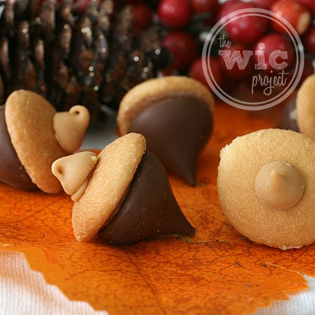 Chocolate Peanut Butter Acorns