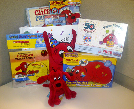 Clifford Birthday Prize Pack