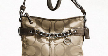 COACH Signature Chain Duffle