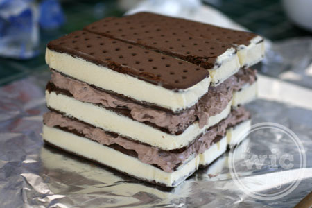 Ice Cream Cake Layers