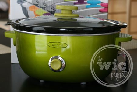 Green BELLA Dots Slow Cooker