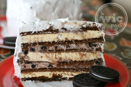 OREO Ice Cream Cake with Cool Whip Frosting