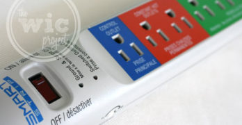 Smart Strip Surge Protector Control & Hot Outlets