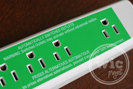 Smart Strip Surge Protector Switched Outlets