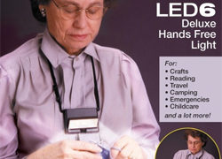 Beam N Read ® LED 6 Deluxe Hands Free Light