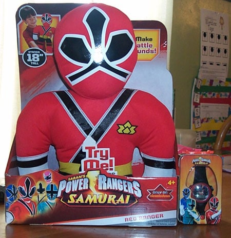 Power Rangers Samurai 18" Plush