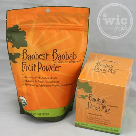 Baobab Fruit Powder and Baobab Drink Mix
