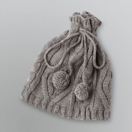 Women's Convertible Cable Knit Hat & Gaiter