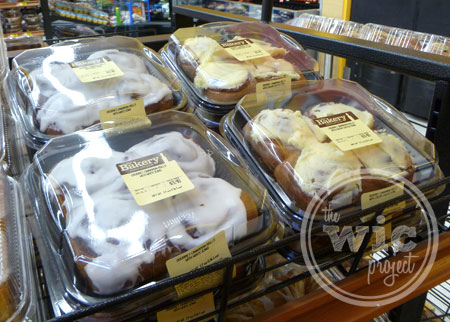 Cinnamon Rolls at The Bakery at Walmart