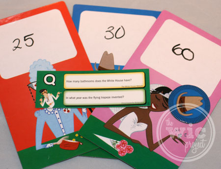 WIts & Wagers Guesses