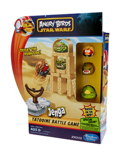 Angry Birds Star Wars Jenga Launchers
