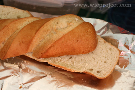 Halved French Bread