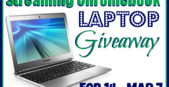Streaming Chromebook Laptop Giveaway