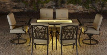 Bella Luna Dining Set Lighted Patio Set at Sears