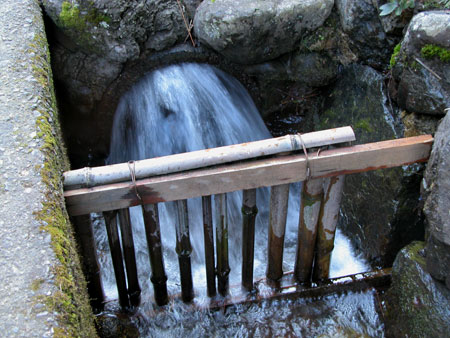 Water Flowing Out Pipe