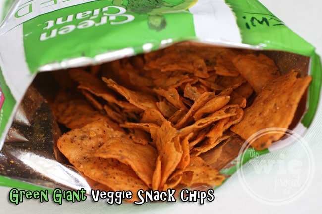 Green Giant Veggie Snack Chips - Harvest Cheddar