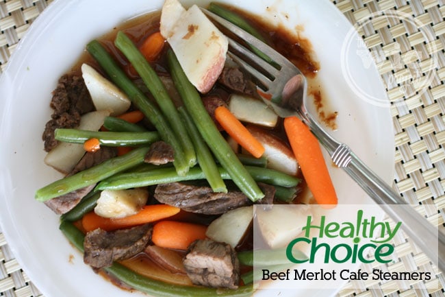 Healthy Choice Beef Merlot Cafe Steamer
