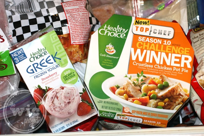 Healthy Choice in the Freezer