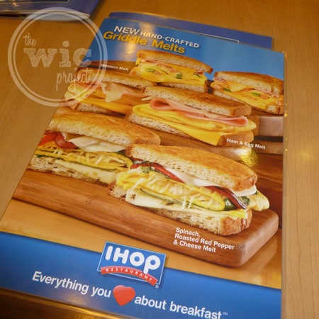 IHOP Griddle Melts