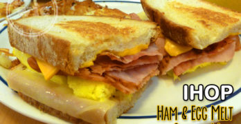 IHOP Ham & Egg Melt Griddle Melts