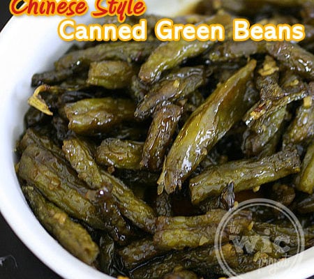 Chinese-Style Canned Green Beans