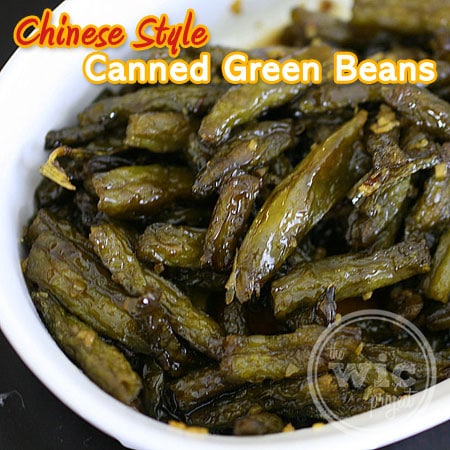 Chinese-Style Canned Green Beans