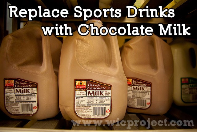 Replace Sports Drinks with Chocolate Milk