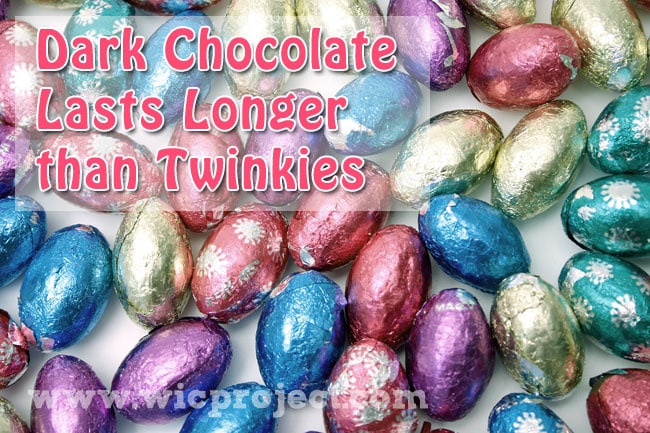 Dark Chocolate Lasts Longer than Twinkies